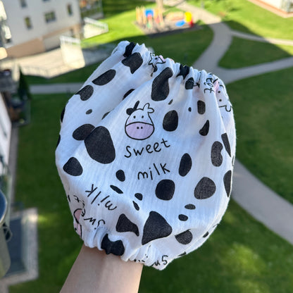 Muslino medvilnės snoodas